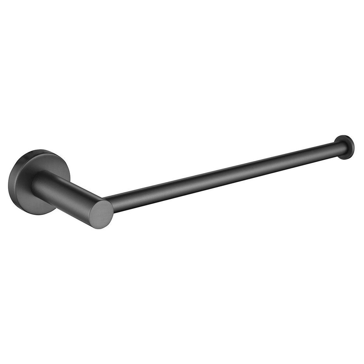 Bloom Hand Towel Rail in Brushed Gunmetal