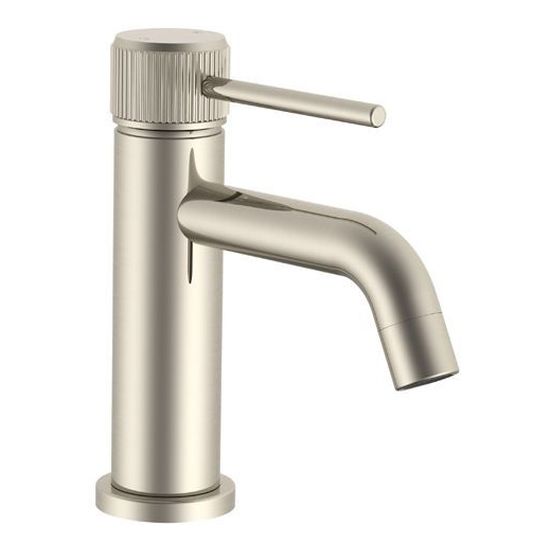 Soul Groove Basin Mixer in Brushed Nickel (PVD)