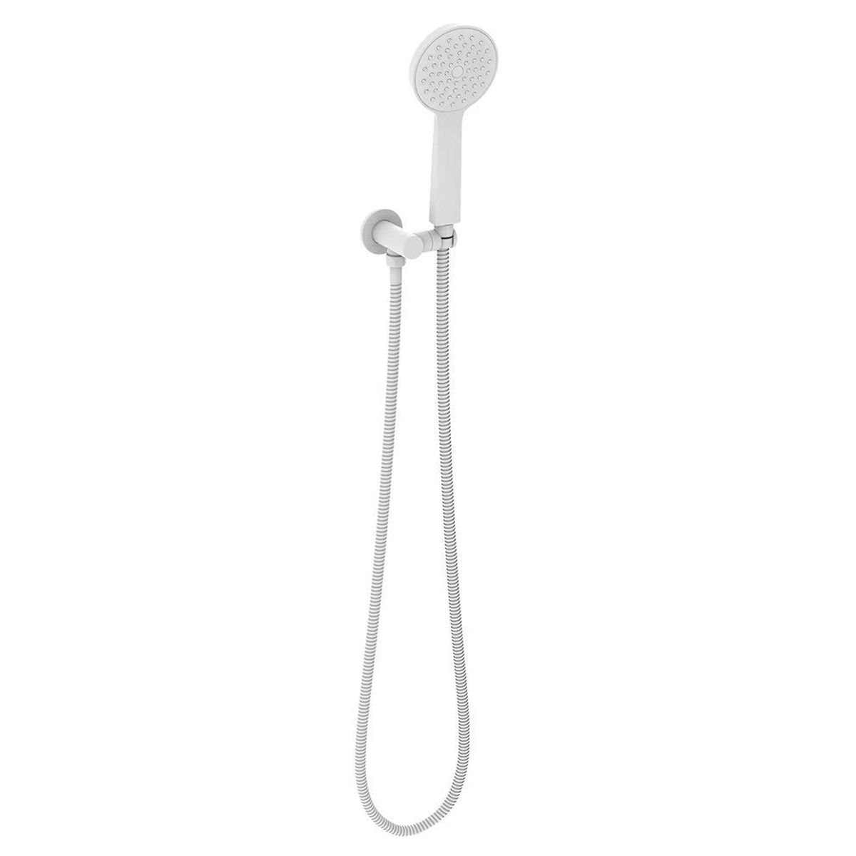 Soul Classic Hand Shower On Hook in Matte White (Powder Coated)