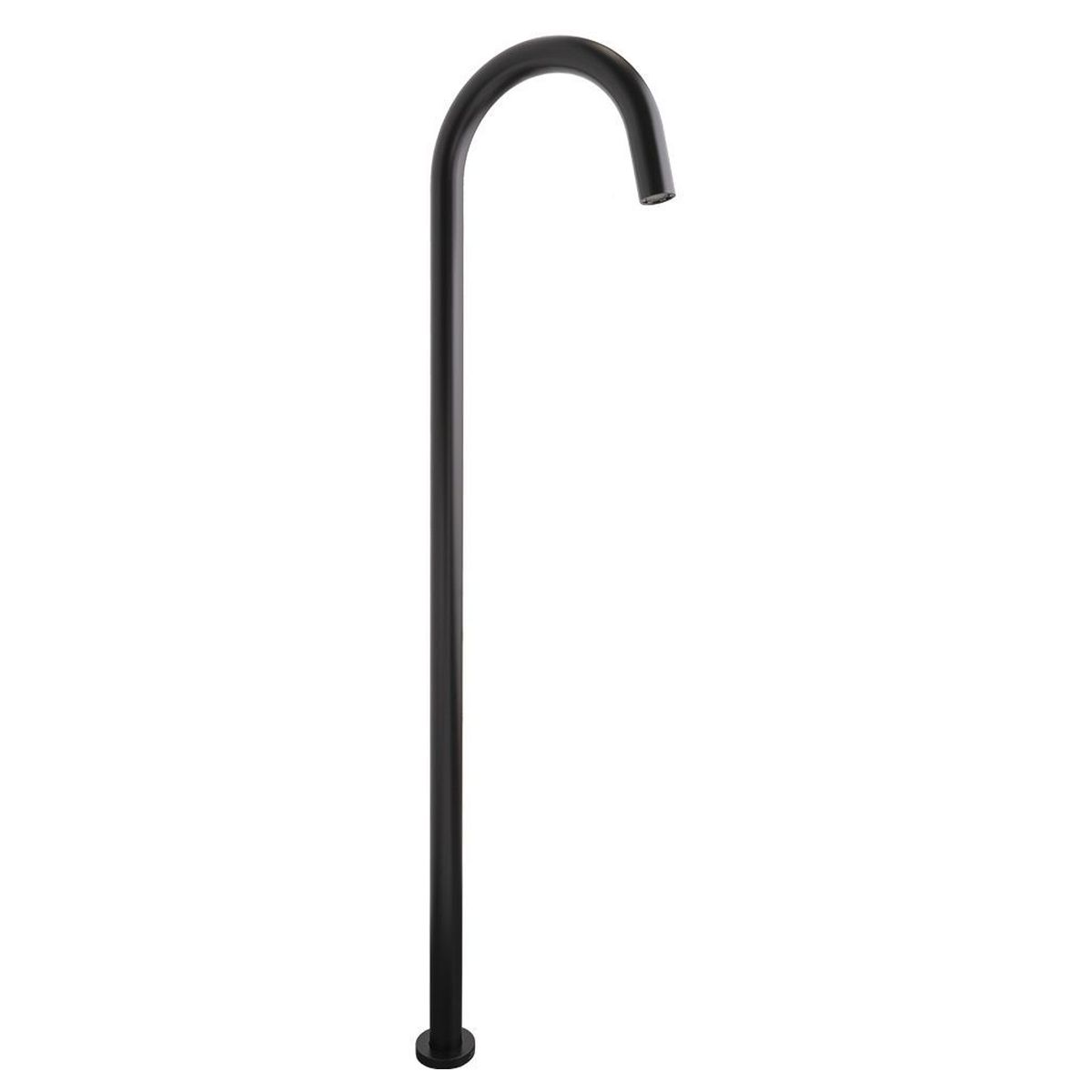 Bloom Floor Bath Spout in Matte Black (Electroplated)