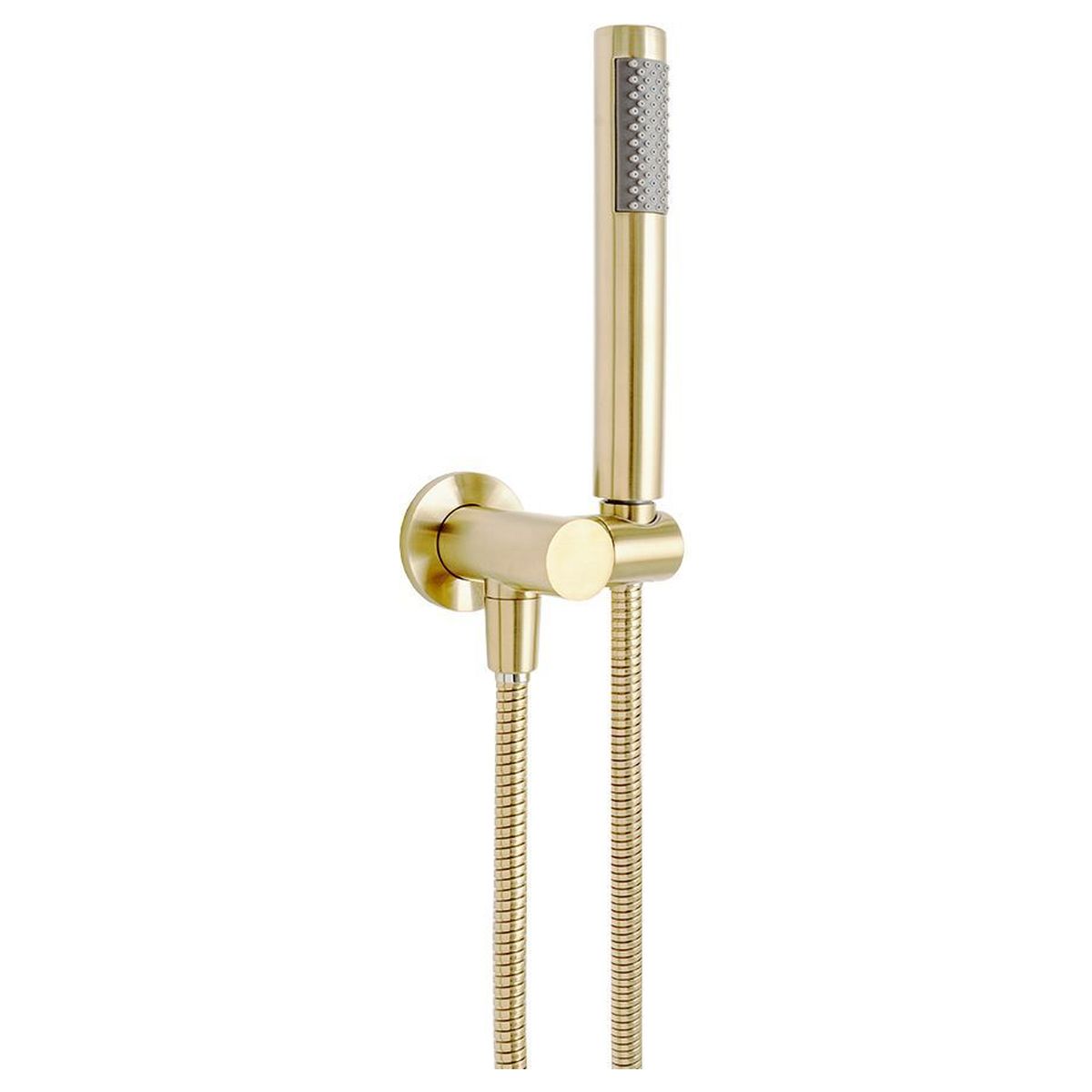 Bloom Hand Shower on Hook in Light Brushed Brass (PVD)