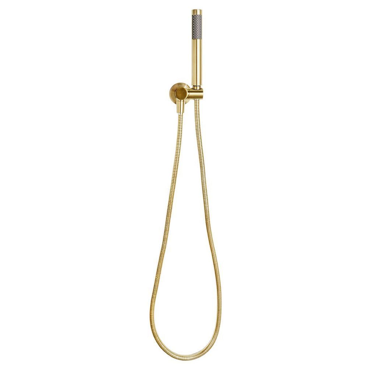 Bloom Hand Shower on Hook in Light Brushed Brass (PVD)