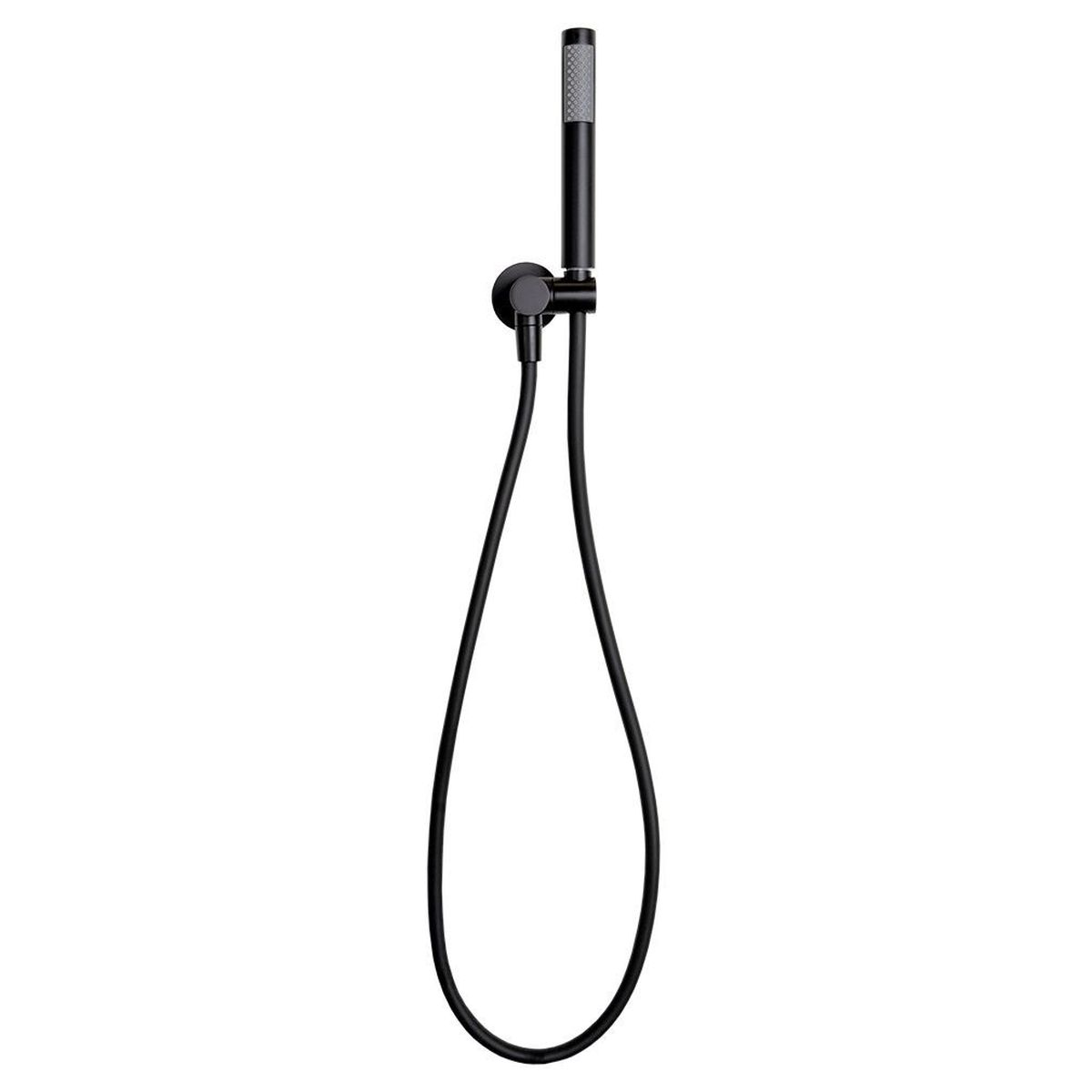 Bloom Hand Shower on Hook in Matte Black (Electroplated)