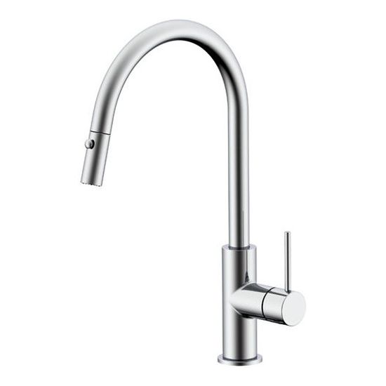 Soul Pull Out Sink Mixer in Chrome