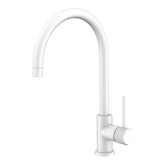 Soul Groove Sink Mixer in Matte White (Powder coated)