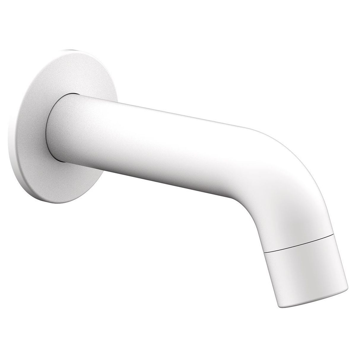 Soul Mini Wall Spout in Matte White (Powder coated)
