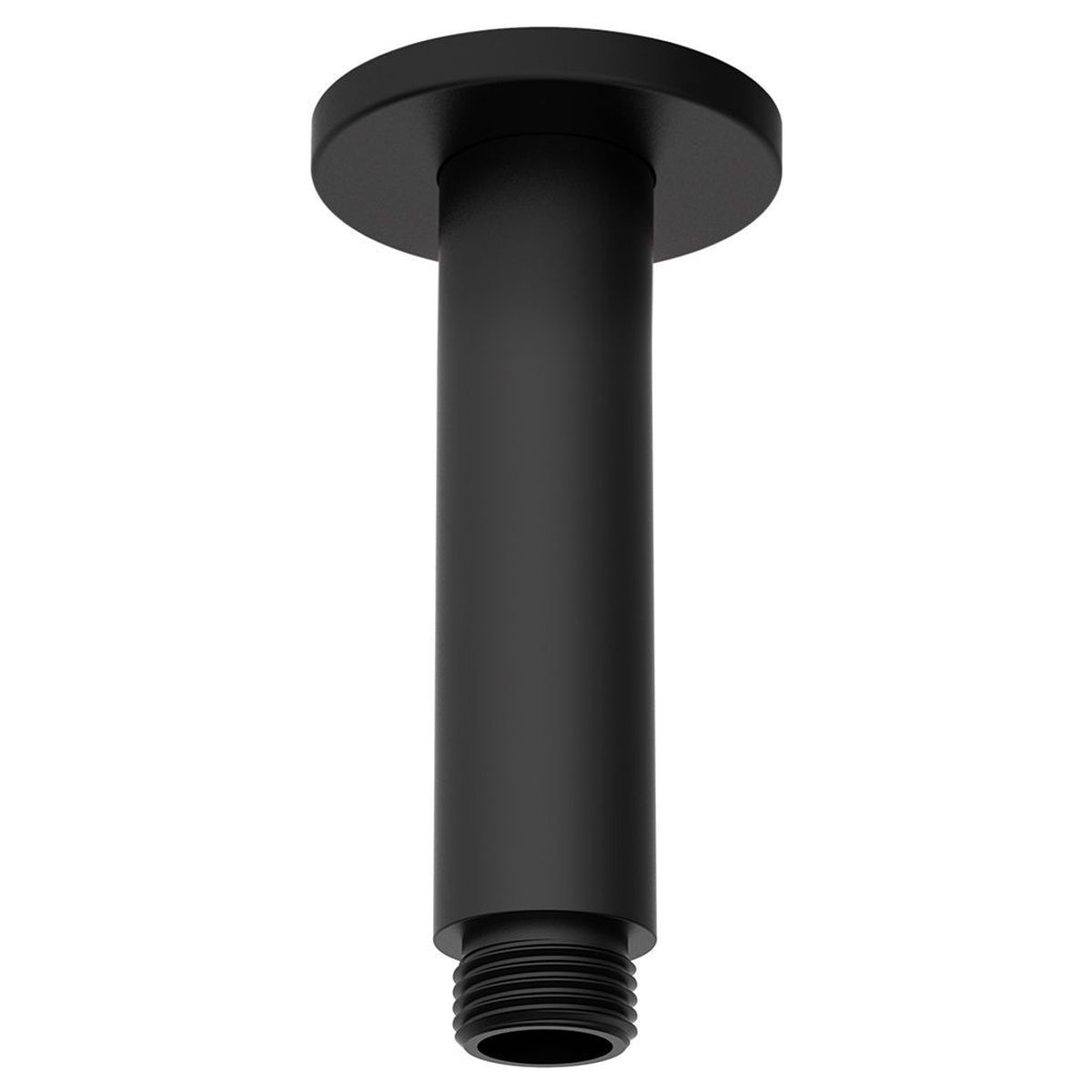 Soul 100mm Shower Dropper in Matte Black (Electroplated)