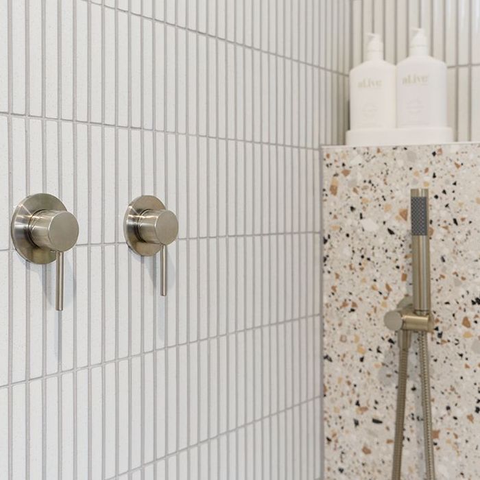 Bloom Wall Mixer in Warm Brushed Nickel (PVD)
