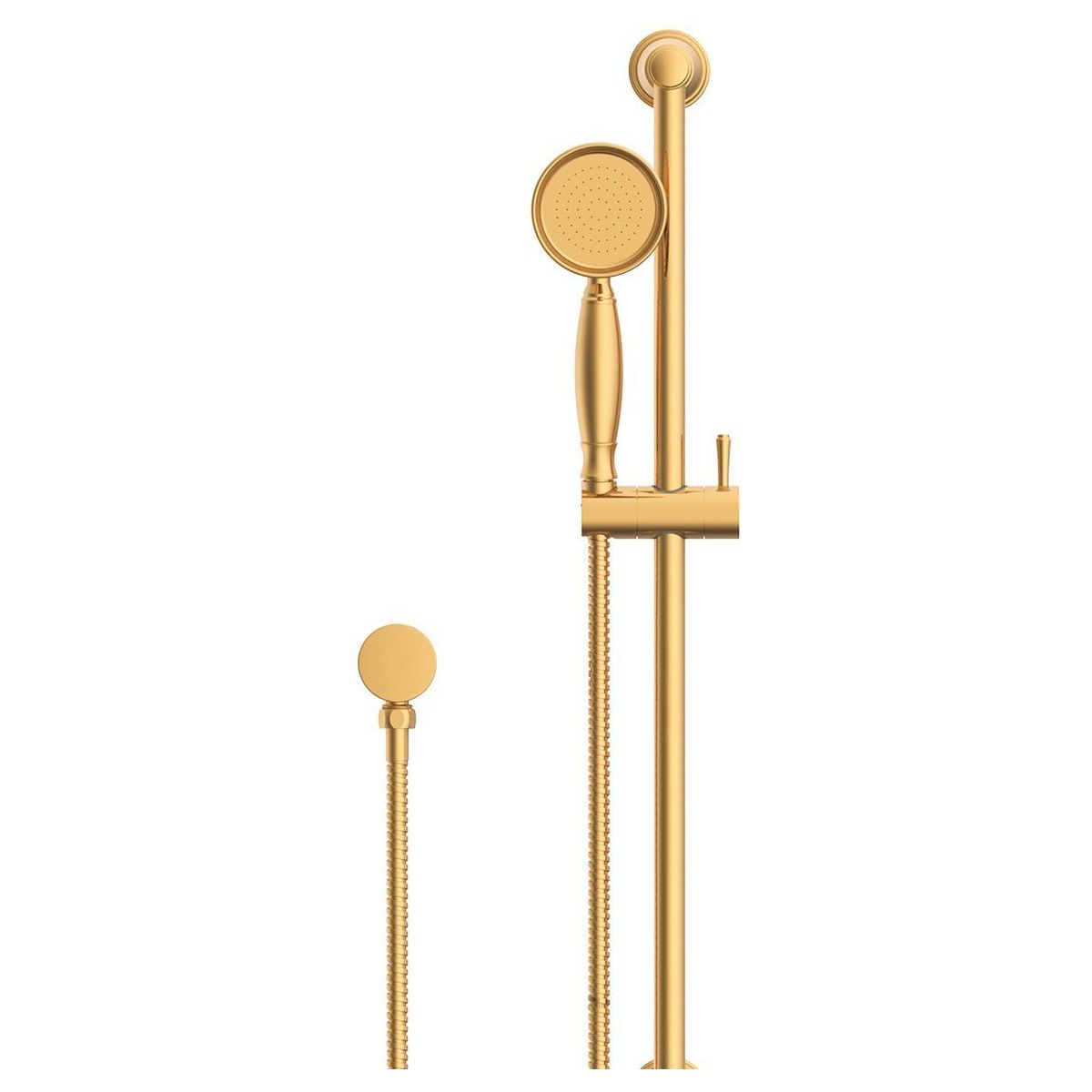 Eternal Hand Shower On Rail in Brushed Brass (PVD)