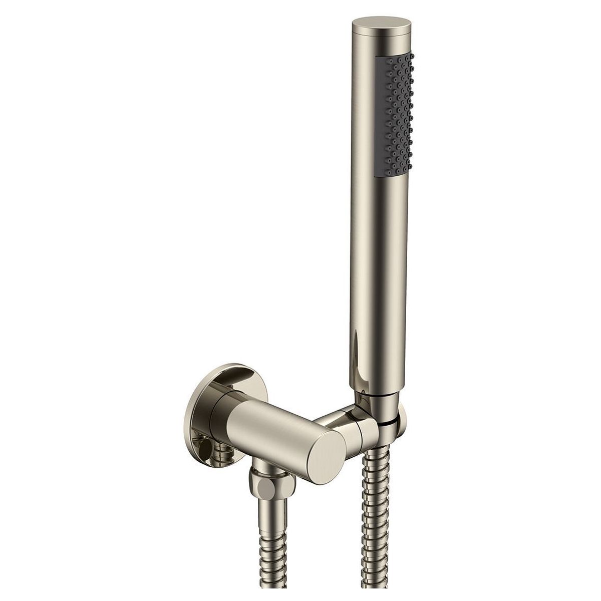 Soul Slimline Hand Shower On Hook in Brushed Nickel (PVD)