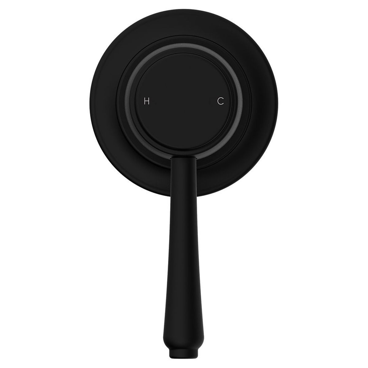 Eternal Wall Mixer in Matte Black (Electroplated)
