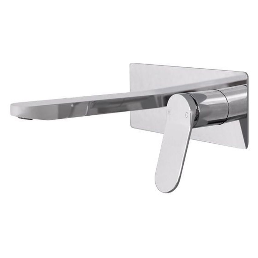Liberty Wall Basin Set in Chrome
