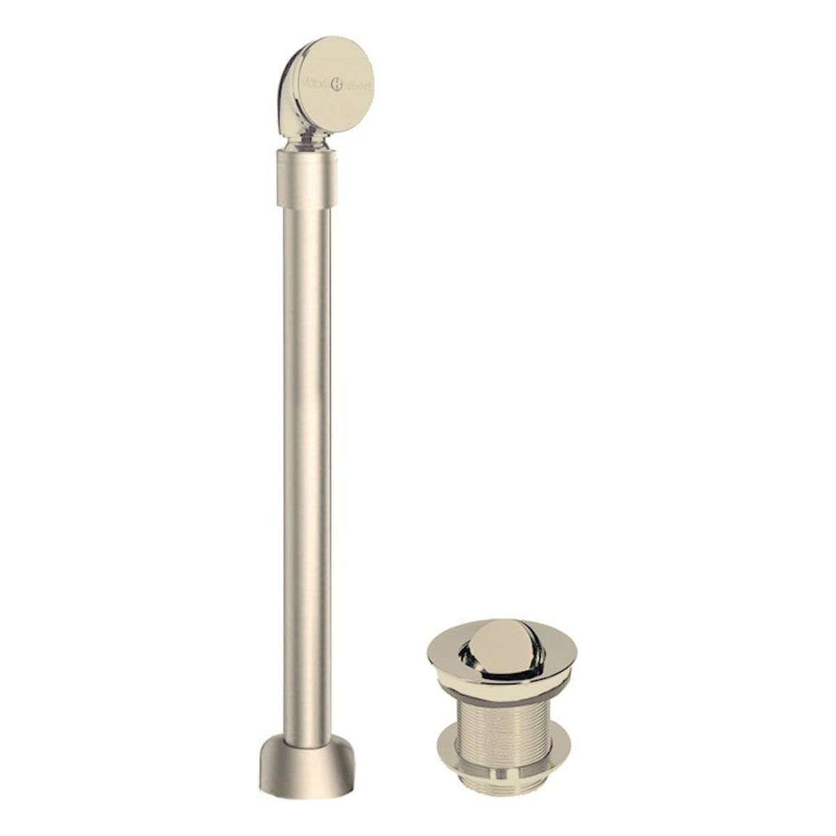 Kit 17 Bath Waste with Overflow, Brushed Nickel