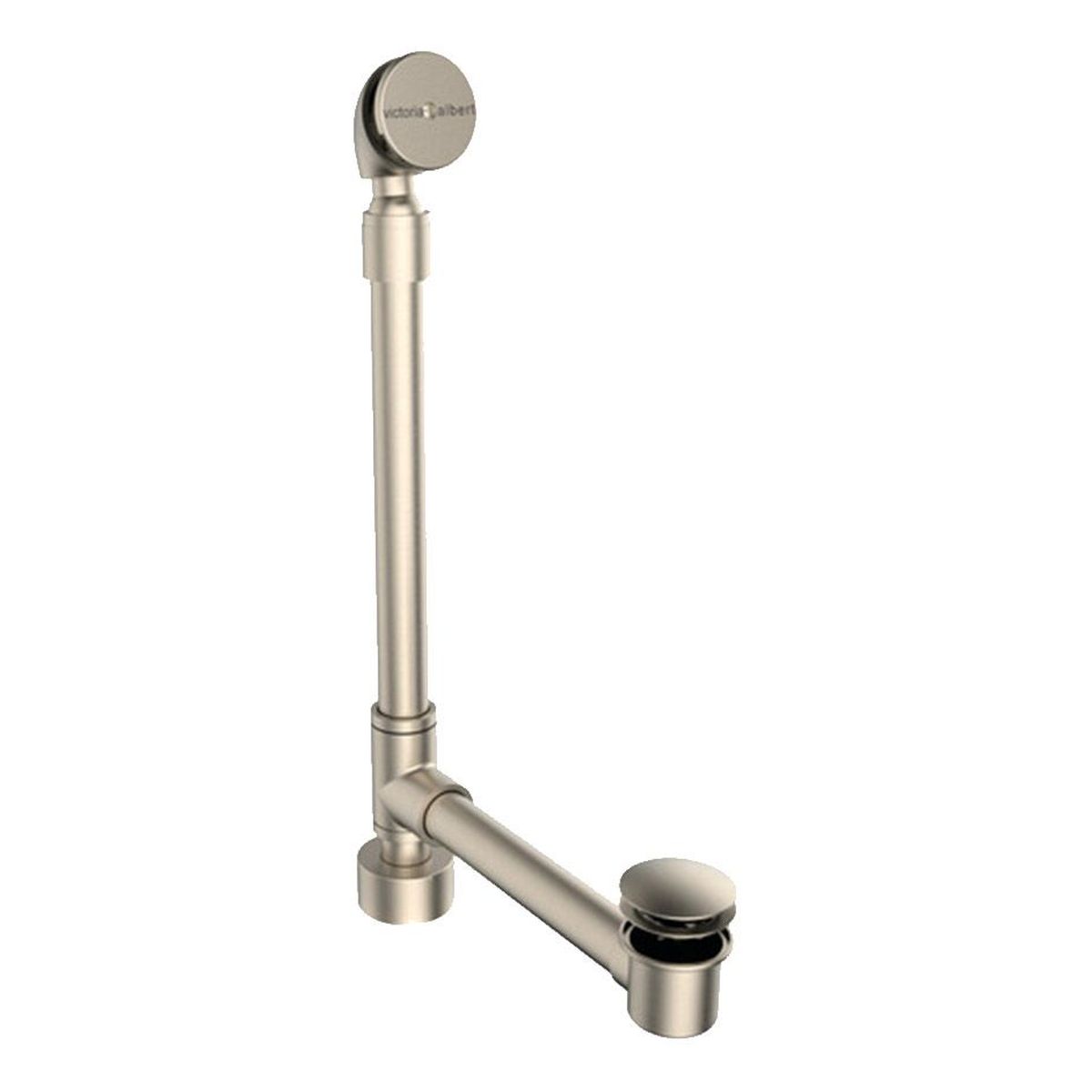 Kit 50 Bath Waste with Overflow, Brushed Nickel