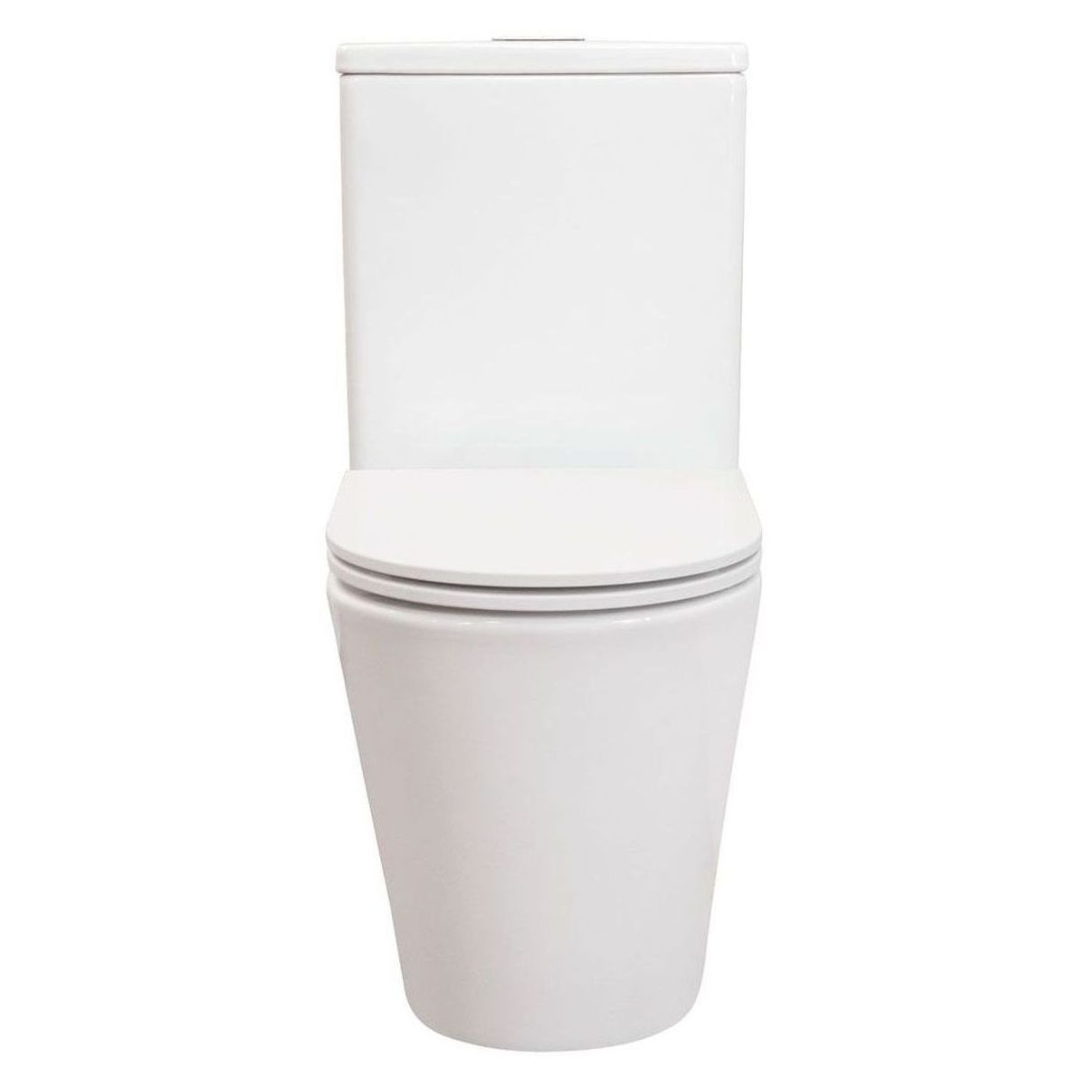 Isabella Back-to-Wall Toilet Suite, Slim Seat