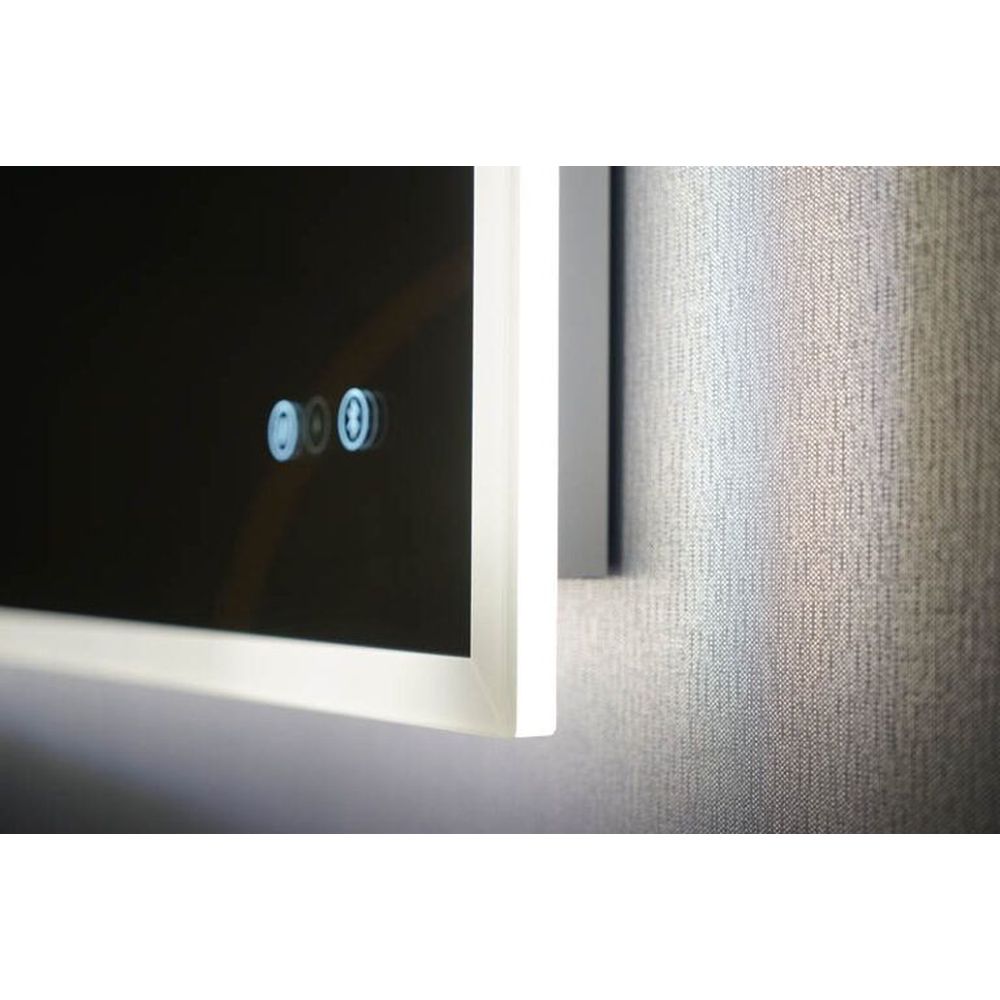Kara 1200DM LED Mirror with Demister, Bluetooth Speakers and Portable Magnifier