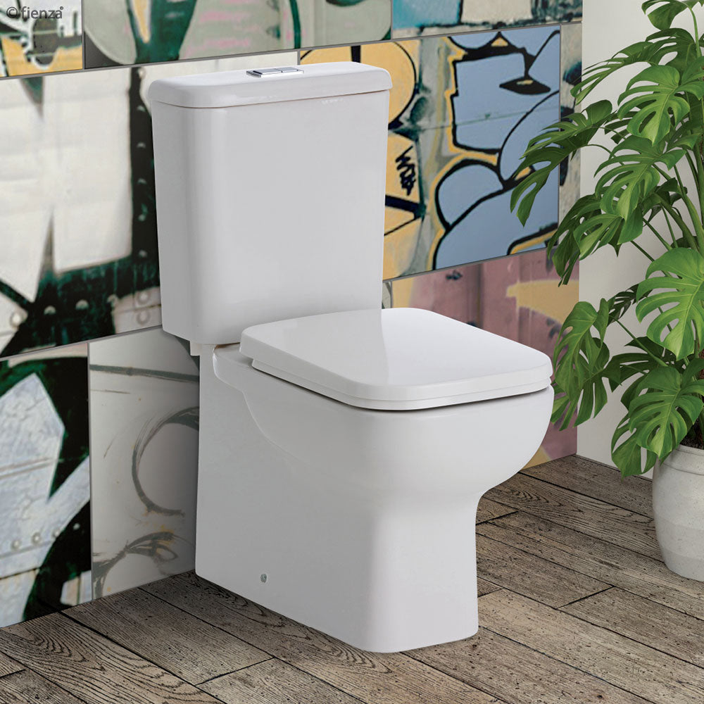 Maria Back-to-Wall Toilet Suite, P-Trap