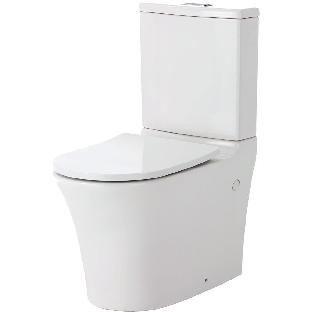 Luciana Back-to-Wall Toilet Suite, S-Trap 160-230
