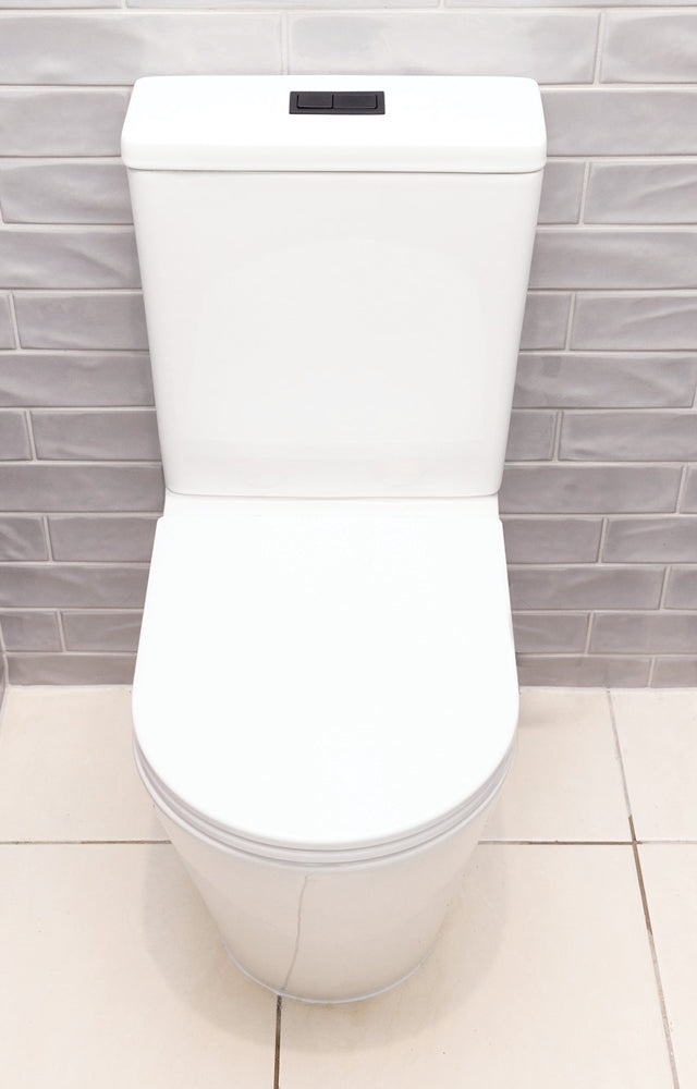 Aluca Tornado Flush Back-to-Wall Toilet Suite with Slim Seat