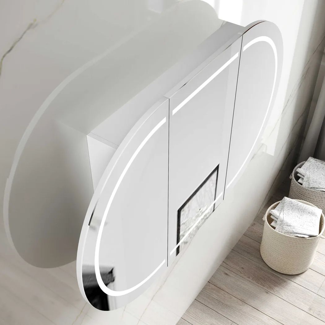 Bondi 1200mm Shaving Cabinet - Matte White