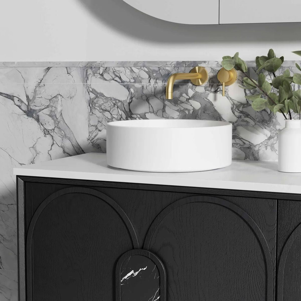 Laguna Black American Oak 1500X460 Vanity