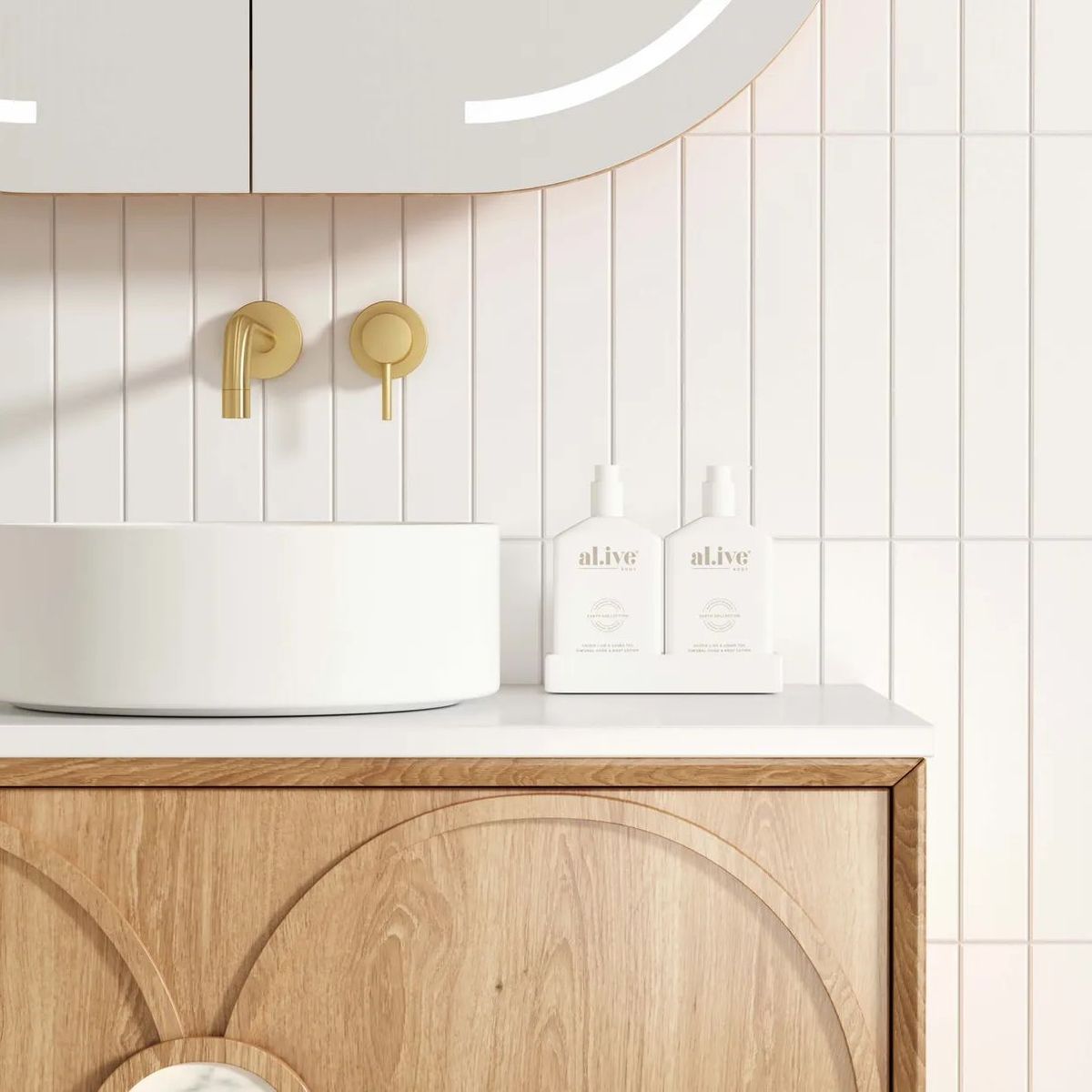 Laguna Natural American Oak 900X460 Vanity
