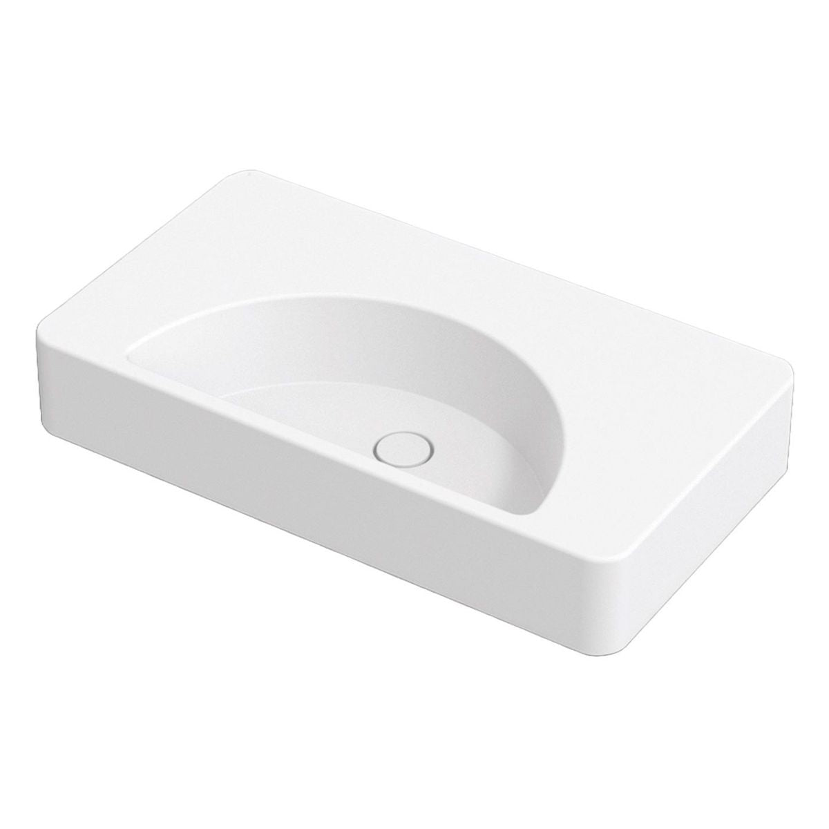 Studio Bagno Lunaris 81 Bench/Wall Basin - No Taphole