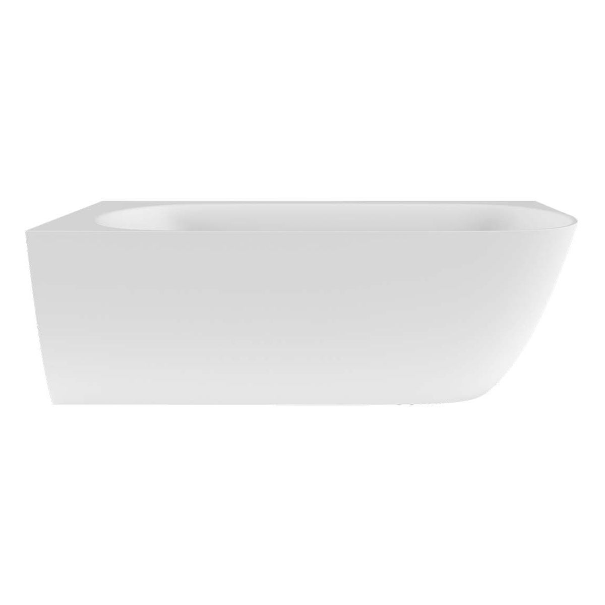 Victoria + Albert Lussari 1700 Corner Left Hand Bath, Matte White