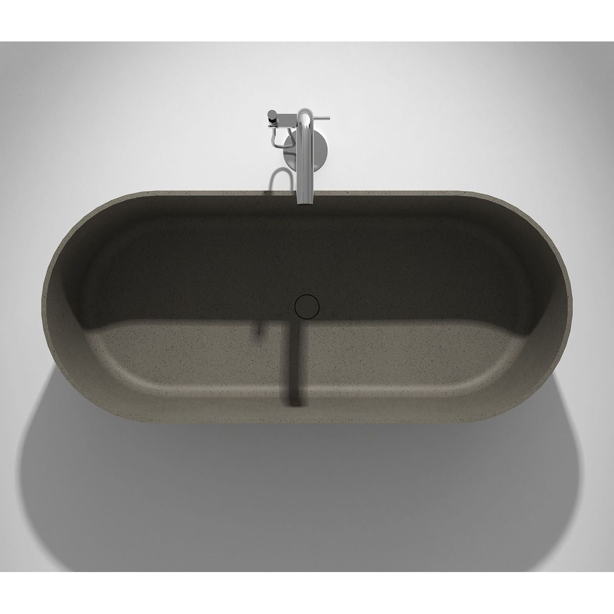 Studio Bagno Lust Freestanding Bath - Ash Grey