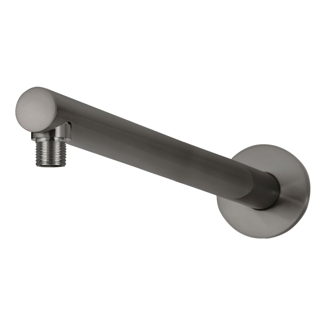 Round Wall Shower Arm 400mm Shadow