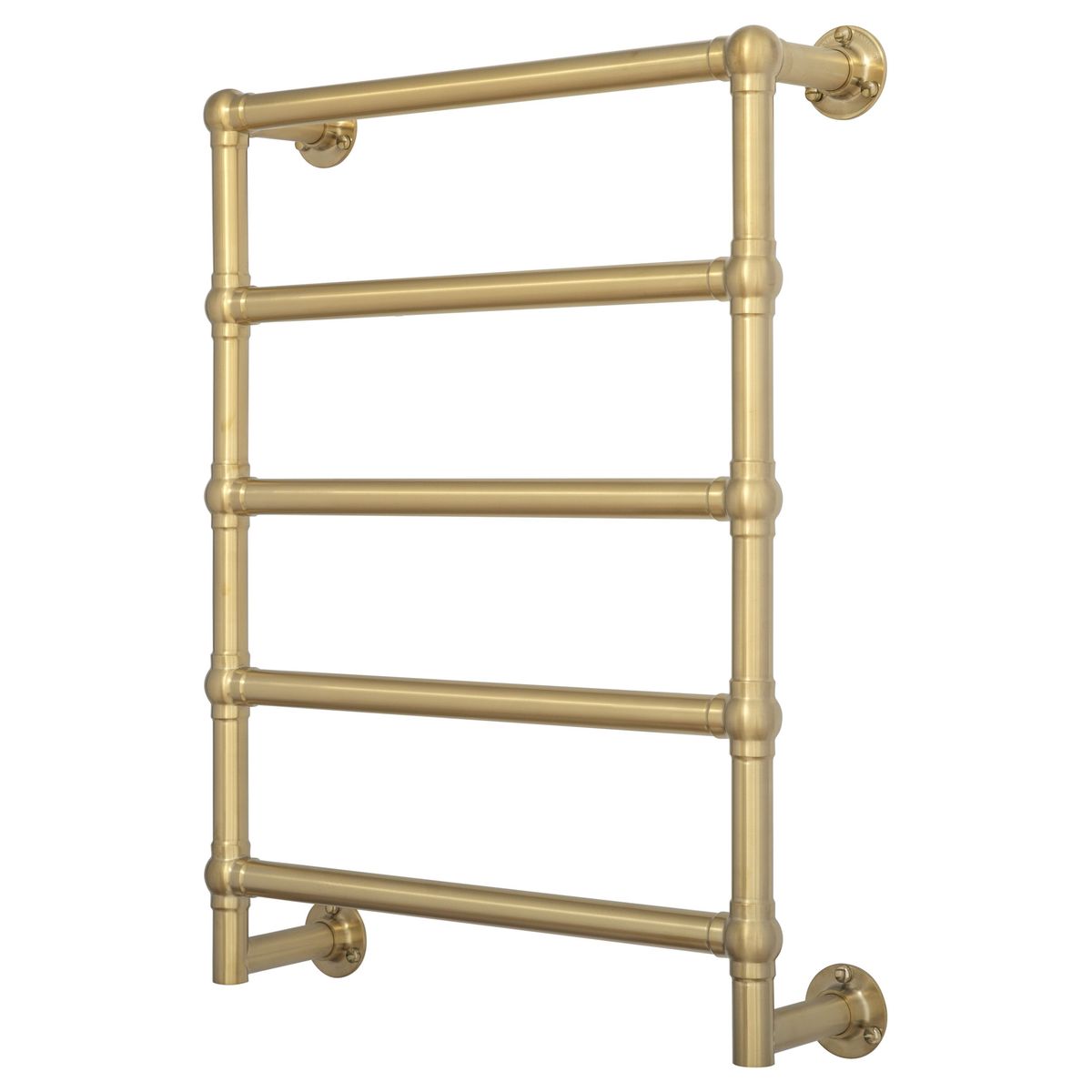 Mayer Heated Towel Rail - Brushed Brass