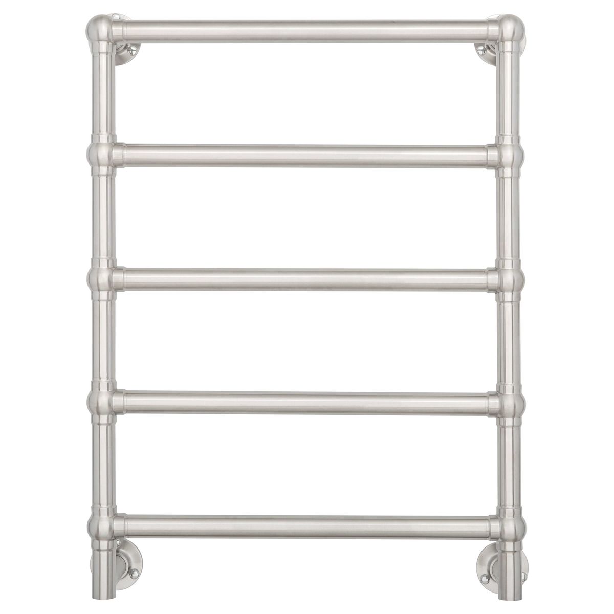 Mayer Heated Towel Rail - Brushed Nickel