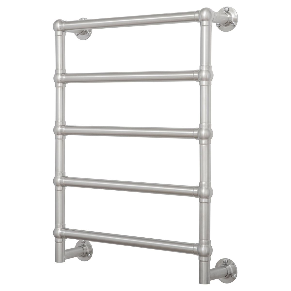 Mayer Heated Towel Rail - Brushed Nickel