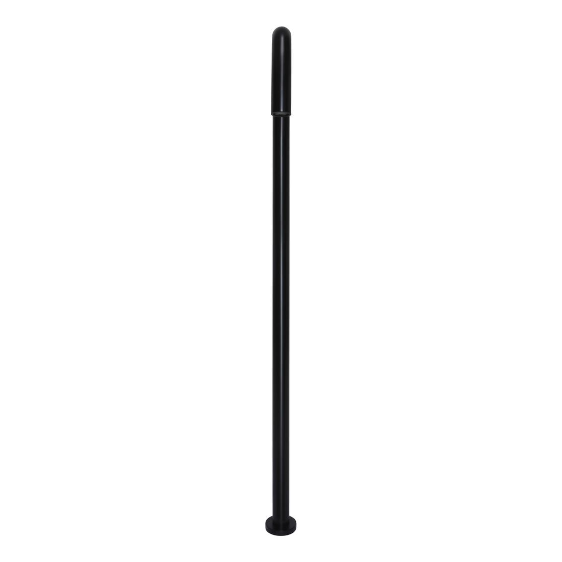 Round Freestanding Bath Spout Matte Black