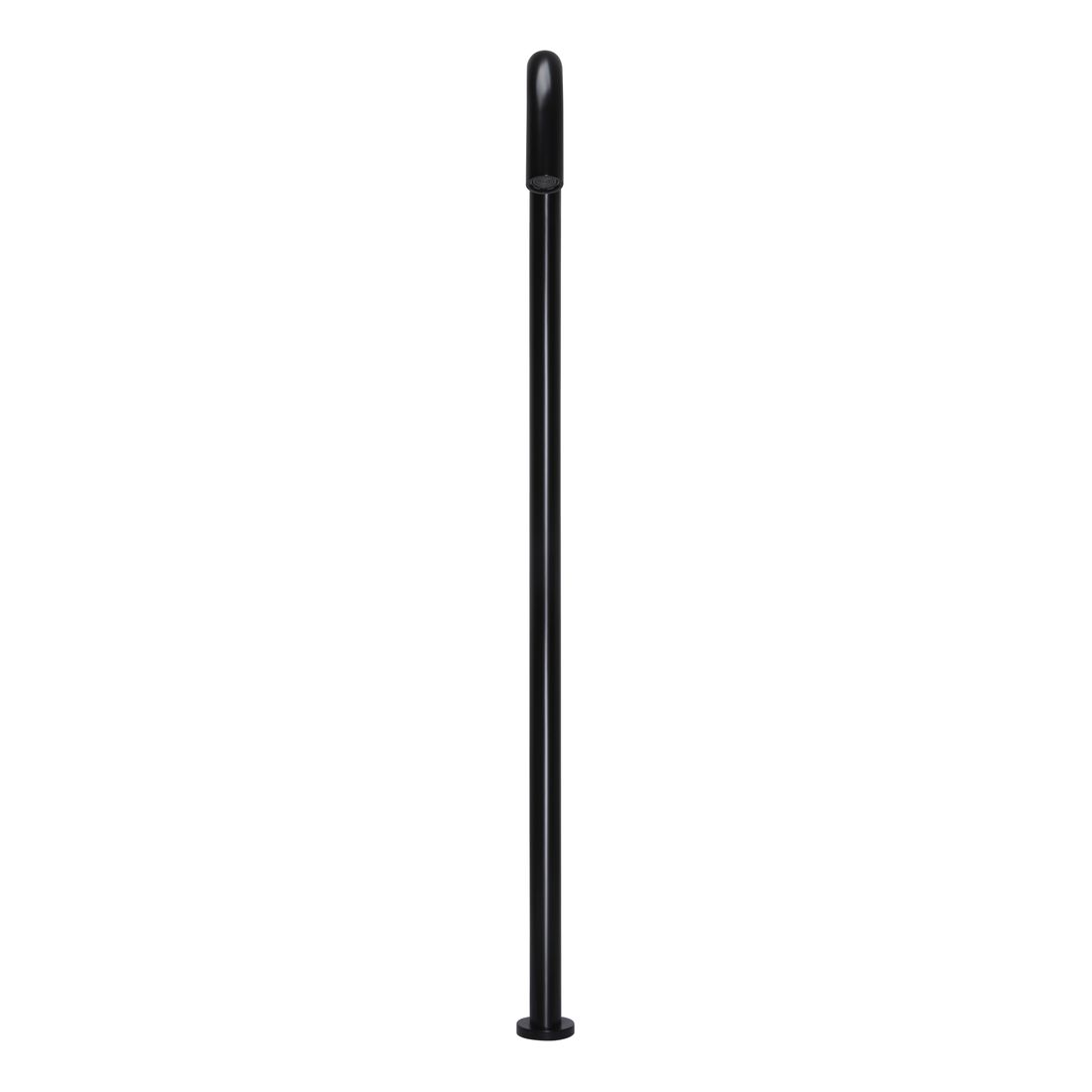 Round Freestanding Bath Spout Matte Black