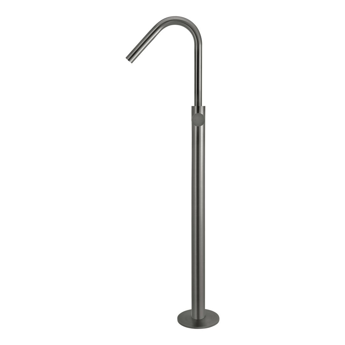 Round Freestanding Bath Spout and Hand Shower MB09PN-PVDGM Shadow