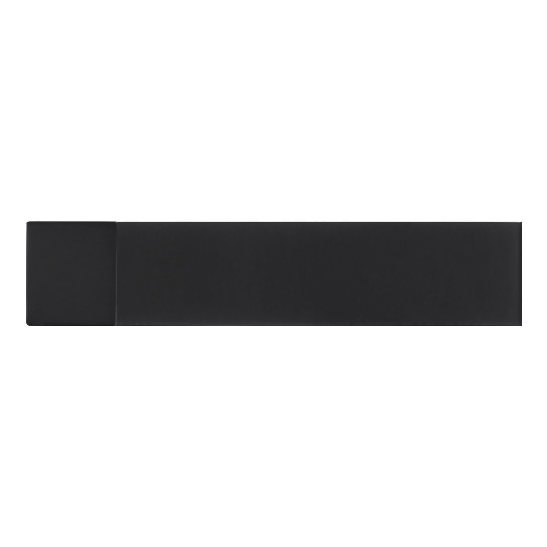 Square Door Stop Matte Black