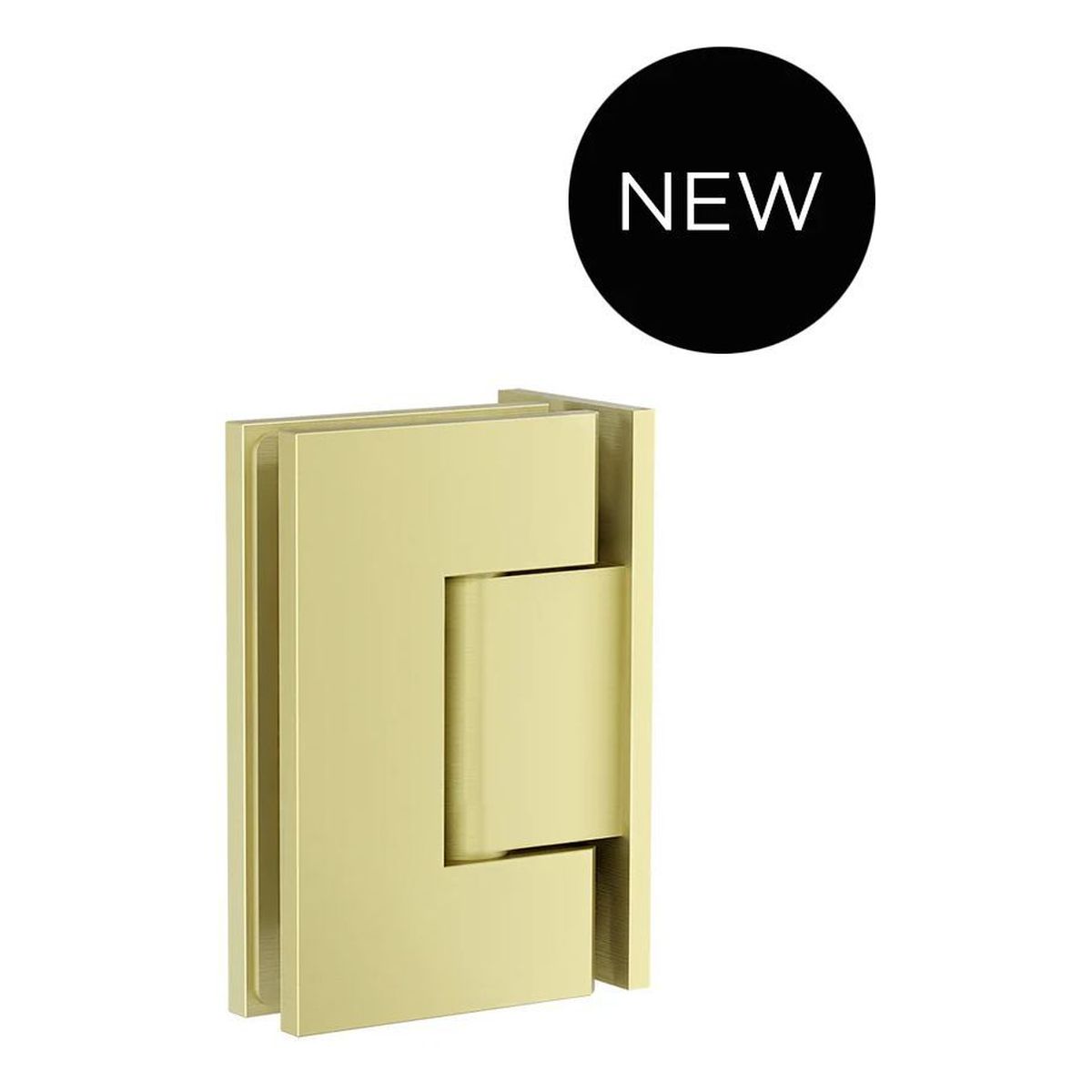Glass to Wall Shower Door Hinge, Tiger Bronze
