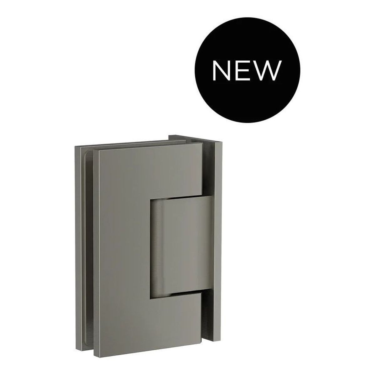 Glass to Wall Shower Door Hinge, Shadow Gunmetal