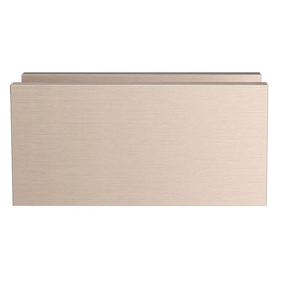 Glass Fixing U Bracket - Champagne