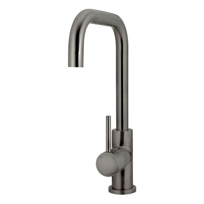 Round Kitchen Mixer Tap Shadow
