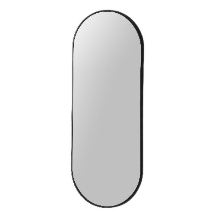 Modern Oblong Mirror MO46121-MB Matte Black