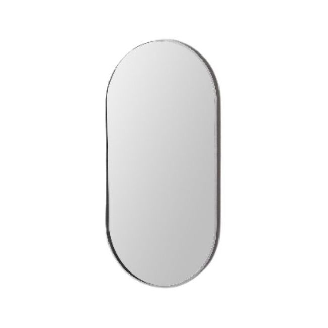 Modern Oblong Mirror MO4691-BN Brushed Nickel
