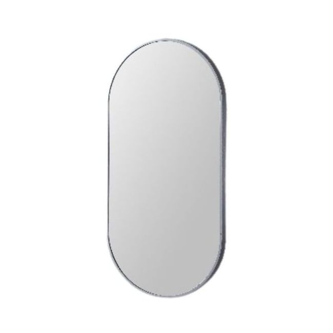 Modern Oblong Mirror MO4691-GM Gun Metal