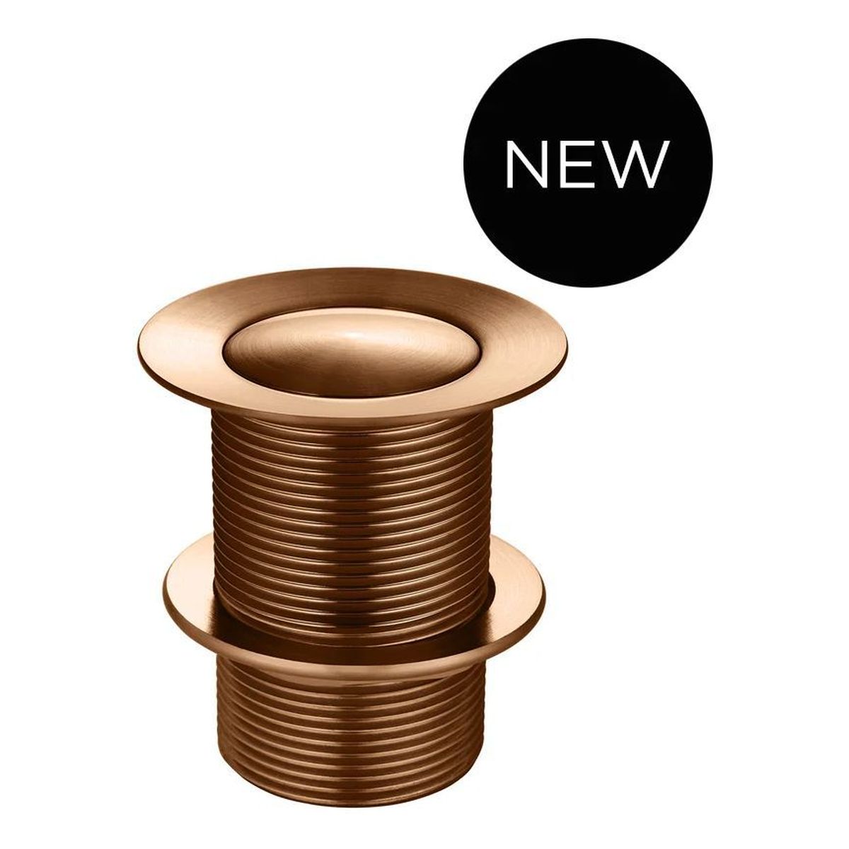 Pop Up Waste 40mm - No Overflow / Unslotted, Lustre Bronze