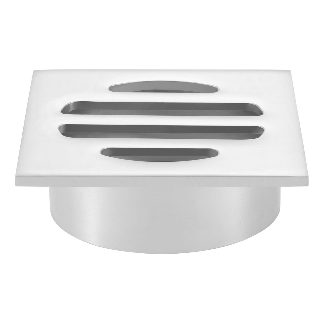 Square Floor Grate Shower Drain 50mm outlet Chrome