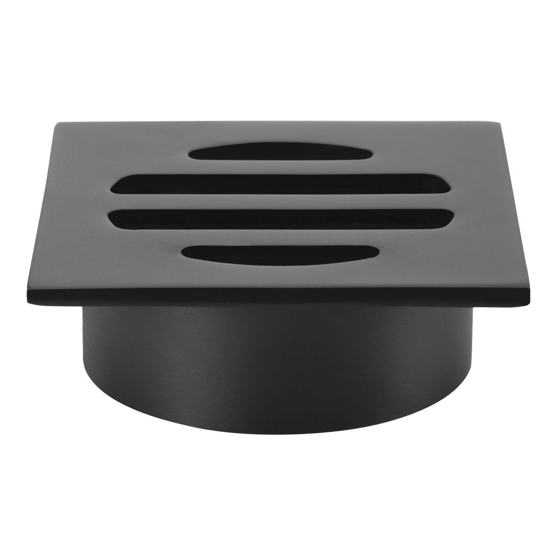 Square Floor Grate Shower Drain 50mm outlet Matte Black