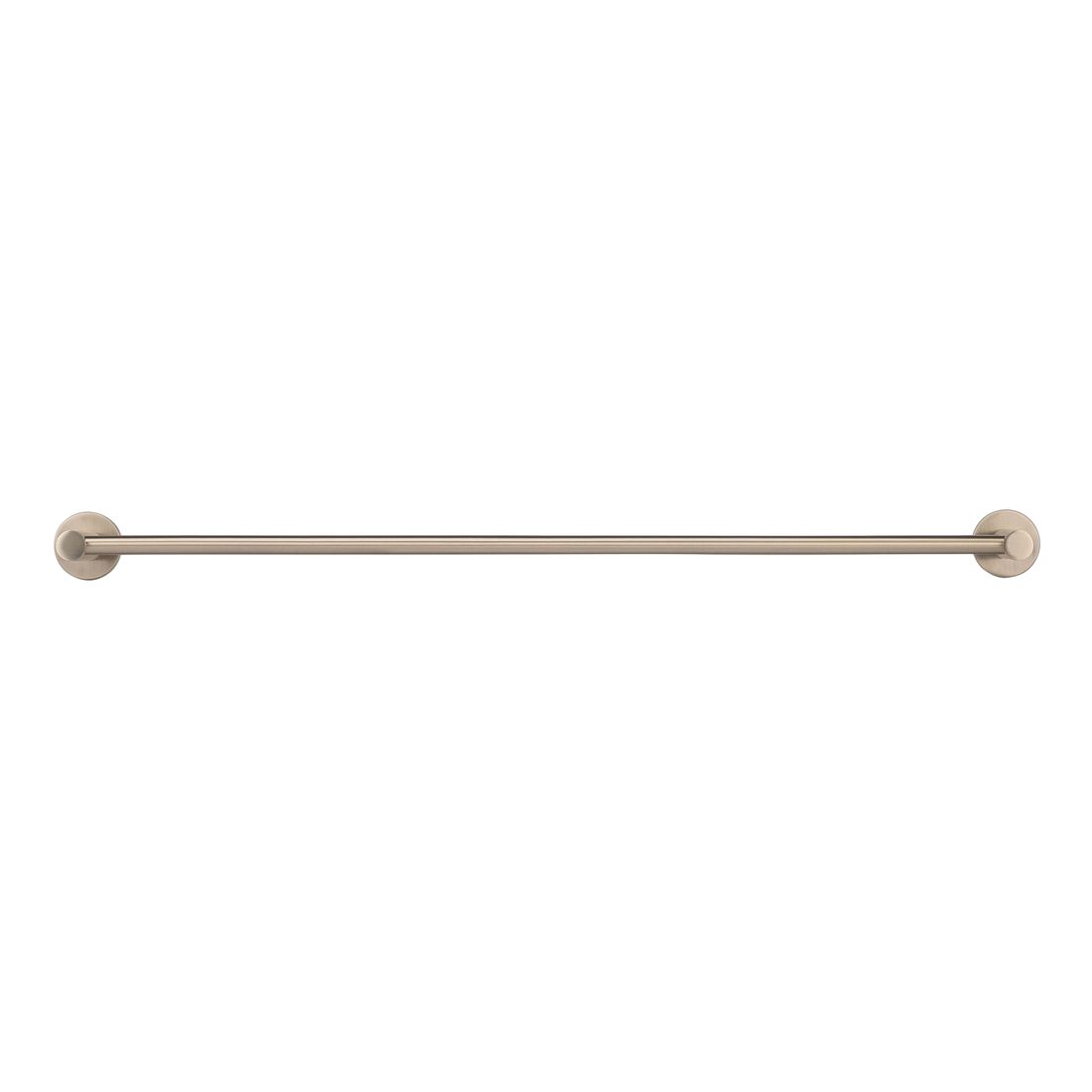 Round Double Towel Rail 600mm Champagne