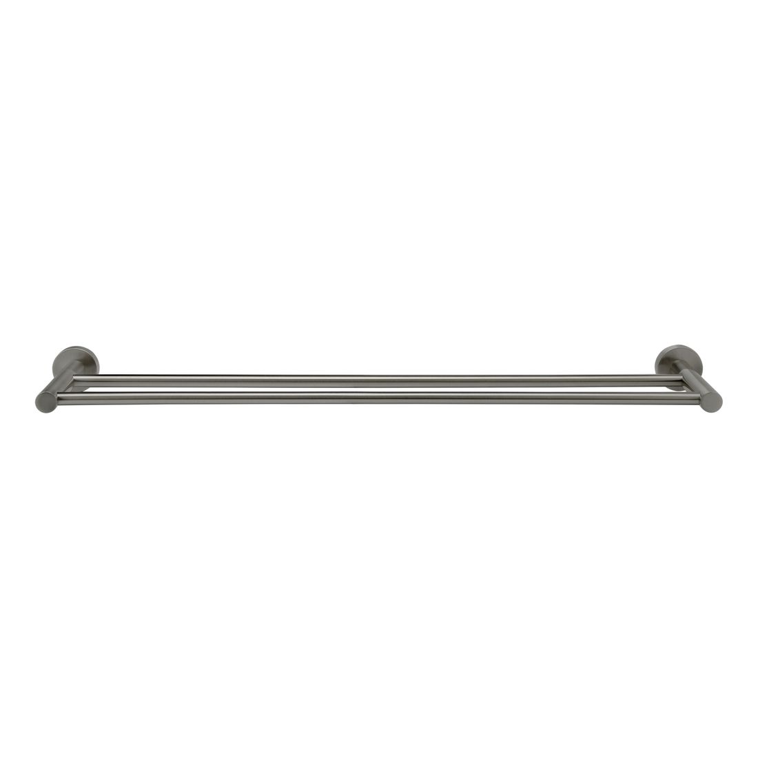 Round Double Towel Rail 600mm Shadow