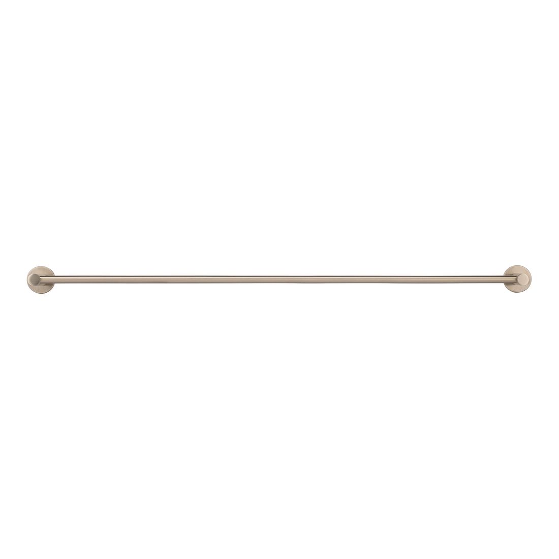 Round Double Towel Rail 900mm Champagne